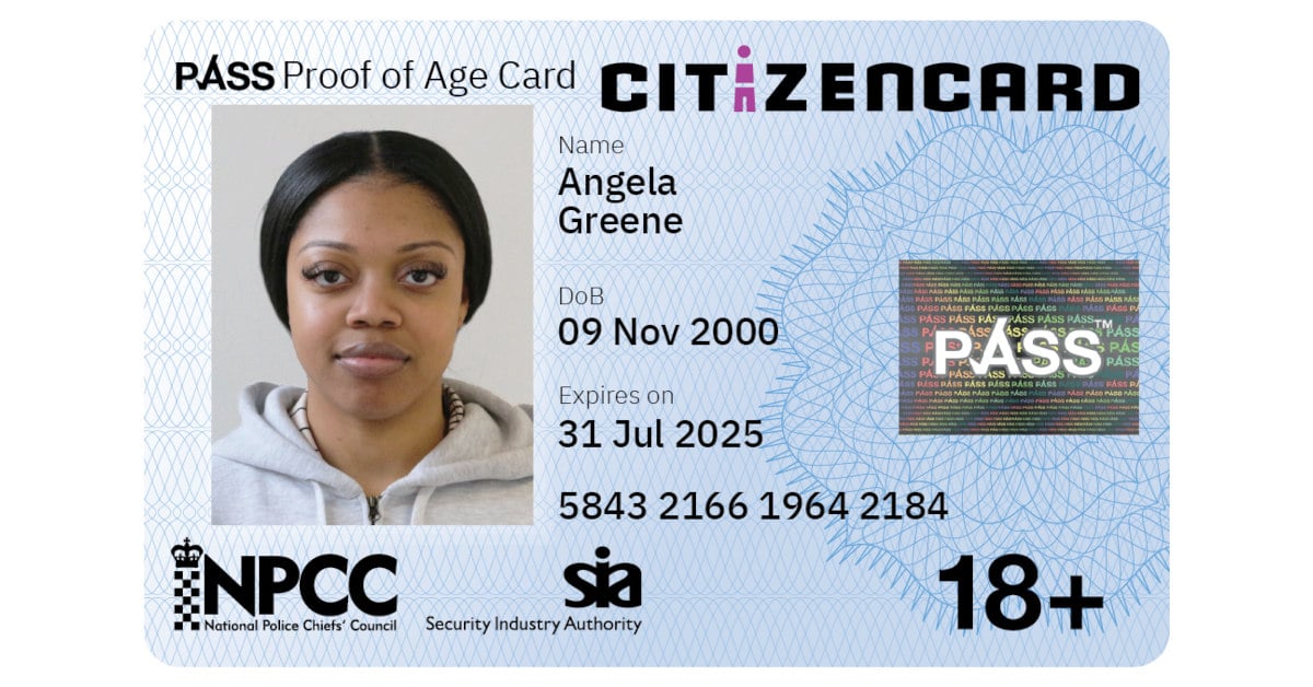 CitizenCard UK ID Card And Proof Age