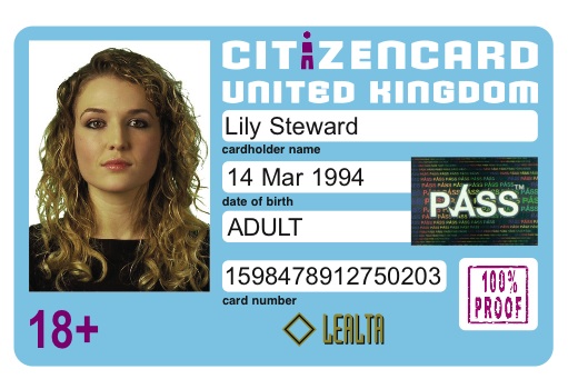 18+ CitizenCard photo ID