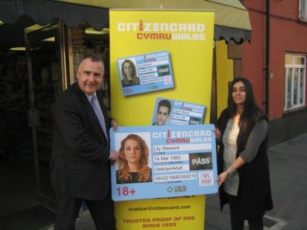 Mark Williams MP at CymruWales CitizenCard card launch