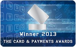 The Card and Payment Awards - Winner 2013