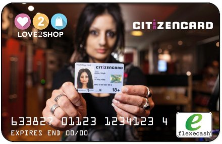 CitizenCard Love2shop Partner Card