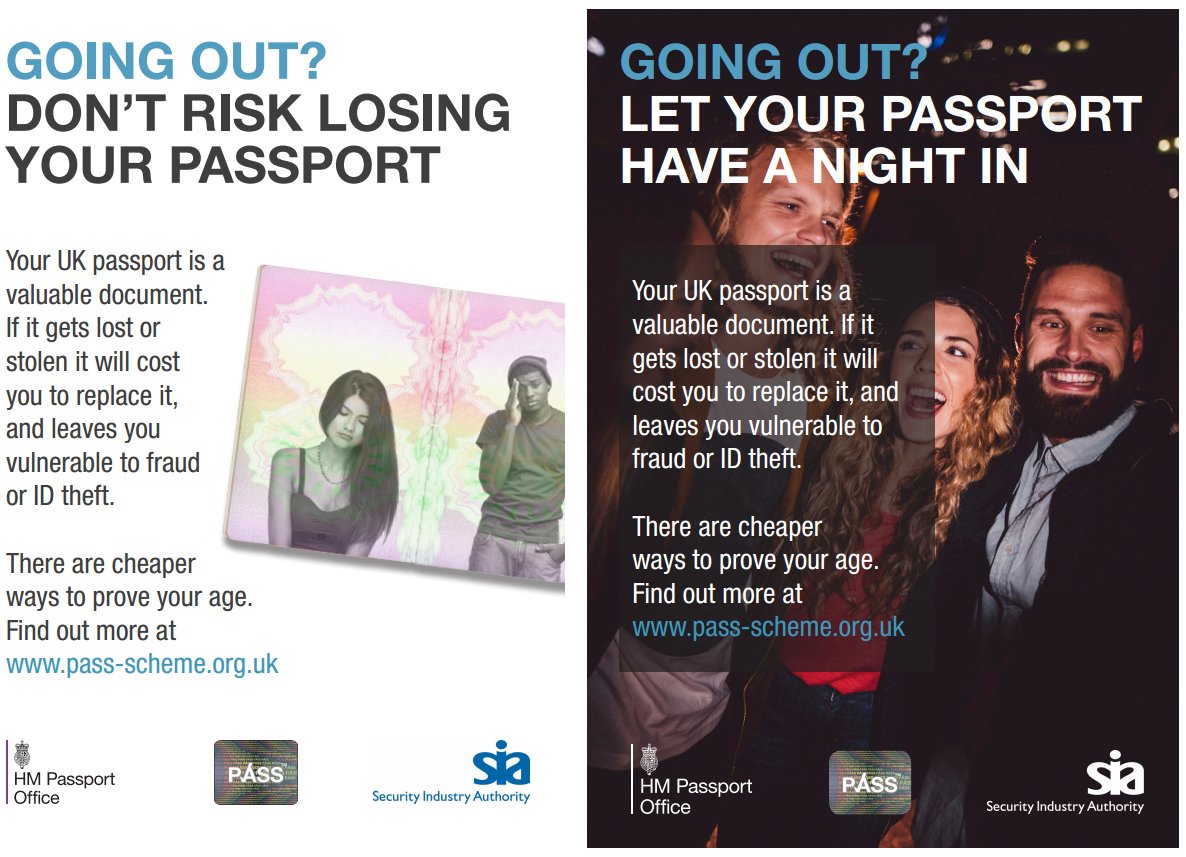 PASS not Passport campaign posters