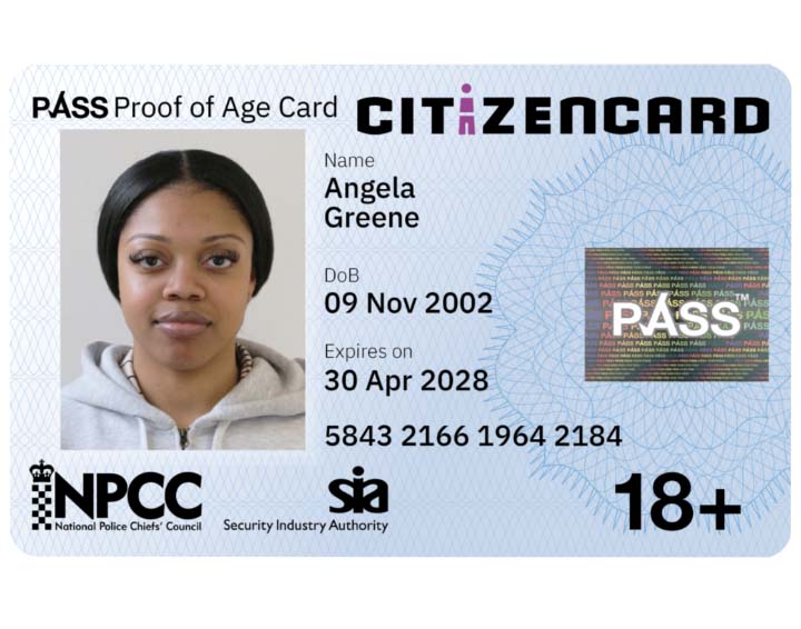 holographic id card NON-ABSTRACTIVE IMAGE SHID-11 HOLOGRAPHIC ID OVERLAY Transparent EAGLE –  Security Hologram, LLC main image 1